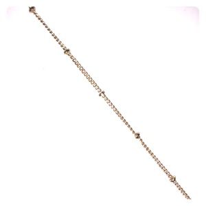 Dainty Golden Beaded Bracelet